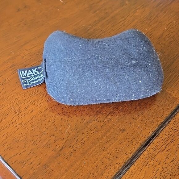 IMAK Black Ergonomic Pillow Hand Wrist Support Comfort Office Work Business - Picture 5 of 14